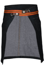 Load image into Gallery viewer, Berkeley Indigo Blue Denim Half Bistro Snap Apron