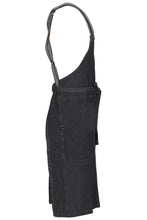 Load image into Gallery viewer, Berkeley Indigo Denim Chef&#39;s Bib Snap Apron