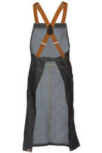 Load image into Gallery viewer, Berkeley Indigo Denim Chef&#39;s Bib Snap Apron