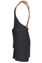 Load image into Gallery viewer, Berkeley Indigo Blue Denim Short Bib Snap Apron