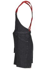 Load image into Gallery viewer, Berkeley Indigo Blue Denim Short Bib Snap Apron