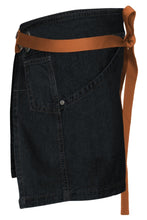 Load image into Gallery viewer, Berkeley Indigo Blue Denim Waist Snap Apron