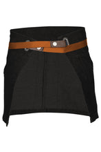 Load image into Gallery viewer, Berkeley Jet Black Denim Waist Snap Apron