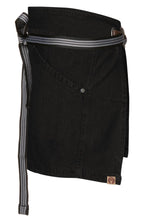 Load image into Gallery viewer, Berkeley Jet Black Denim Waist Snap Apron