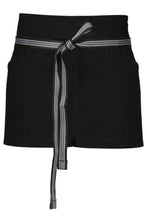 Load image into Gallery viewer, Berkeley Jet Black Denim Waist Snap Apron