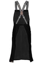 Load image into Gallery viewer, Berkeley Jet Black Denim Chef&#39;s Bib Snap Apron