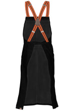 Load image into Gallery viewer, Berkeley Jet Black Denim Chef&#39;s Bib Snap Apron