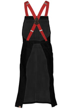 Load image into Gallery viewer, Berkeley Jet Black Denim Chef&#39;s Bib Snap Apron