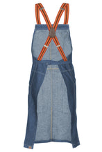 Load image into Gallery viewer, Berkeley Medium Blue Denim Bib Snap Apron