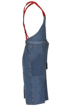 Load image into Gallery viewer, Berkeley Medium Blue Denim Chef&#39;s Bib Snap Apron