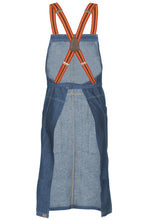 Load image into Gallery viewer, Berkeley Medium Blue Denim Chef&#39;s Bib Snap Apron