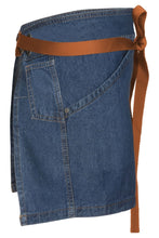 Load image into Gallery viewer, Berkeley Medium Blue Denim Waist Snap Apron