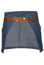 Load image into Gallery viewer, Berkeley Medium Blue Denim Waist Snap Apron
