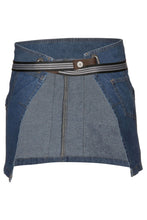 Load image into Gallery viewer, Berkeley Medium Blue Denim Waist Snap Apron