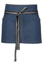 Load image into Gallery viewer, Berkeley Medium Blue Denim Waist Snap Apron