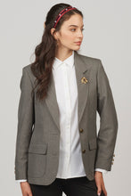 Load image into Gallery viewer, Women&#39;s Dark Navy Traditional Blazer