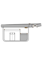 Load image into Gallery viewer, Indy Hipster Steel Grey Waist Apron