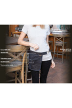 Load image into Gallery viewer, Indy Hipster Steel Grey Waist Apron