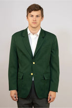Load image into Gallery viewer, Executive Apparel "Winston" Men's Hunter Green Blazer