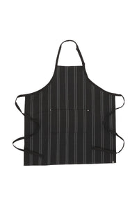 Presidio Black Bib Apron