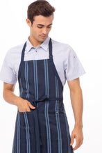 Load image into Gallery viewer, Presidio Navy Bib Apron