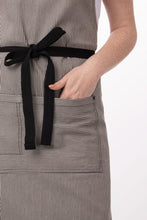 Load image into Gallery viewer, Portland Black Bib Apron