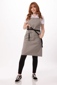 Portland Black Bib Apron
