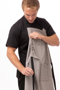 Portland Black Chefs Bib Apron