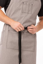 Load image into Gallery viewer, Portland Black Chefs Bib Apron