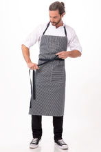 Load image into Gallery viewer, Portland Indigo Blue Chefs Bib Apron