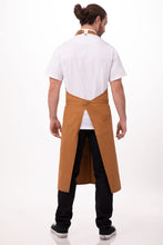 Load image into Gallery viewer, Rockford Nutmeg Chefs Bib Apron