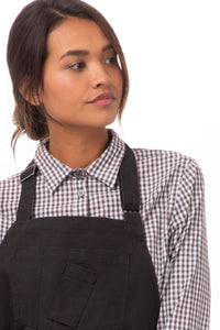 Rockford Steel Grey Bib Apron