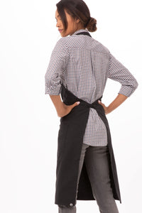Rockford Steel Grey Bib Apron