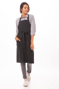 Rockford Steel Grey Bib Apron