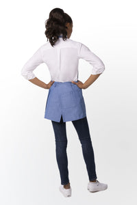 Medford French Blue Short Bib (3 Pockets)