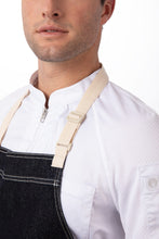 Load image into Gallery viewer, Ridgewood Indigo Blue Bib Apron