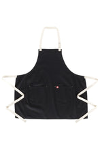 Load image into Gallery viewer, Ridgewood Black Bib Apron