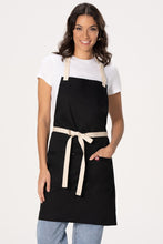 Load image into Gallery viewer, Ridgewood Black Bib Apron