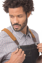 Load image into Gallery viewer, Berkeley Black Denim Bib Apron