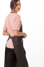 Load image into Gallery viewer, Chef Works Boulder Black &amp; Brown Bib Apron