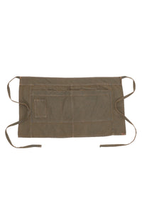 Uptown Blue-Taupe Half Bistro Apron
