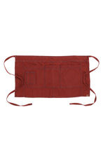 Load image into Gallery viewer, Uptown Red-Navy Half Bistro Apron