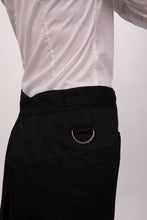 Load image into Gallery viewer, Chef Works Black Largo Half Bistro Apron