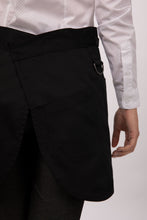Load image into Gallery viewer, Chef Works Black Largo Half Bistro Apron