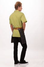 Load image into Gallery viewer, Berkeley Black Denim Half Bistro Apron