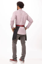 Load image into Gallery viewer, Berkeley Indigo Blue Denim Half Bistro Snap Apron