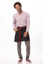 Load image into Gallery viewer, Berkeley Indigo Blue Denim Half Bistro Snap Apron
