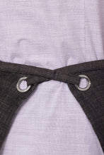 Load image into Gallery viewer, Corvallis Black &amp; Burgundy Half Bistro Apron