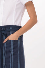 Load image into Gallery viewer, Presidio Navy Half Bistro Apron