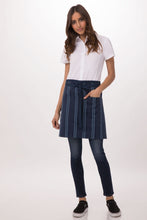 Load image into Gallery viewer, Presidio Navy Half Bistro Apron